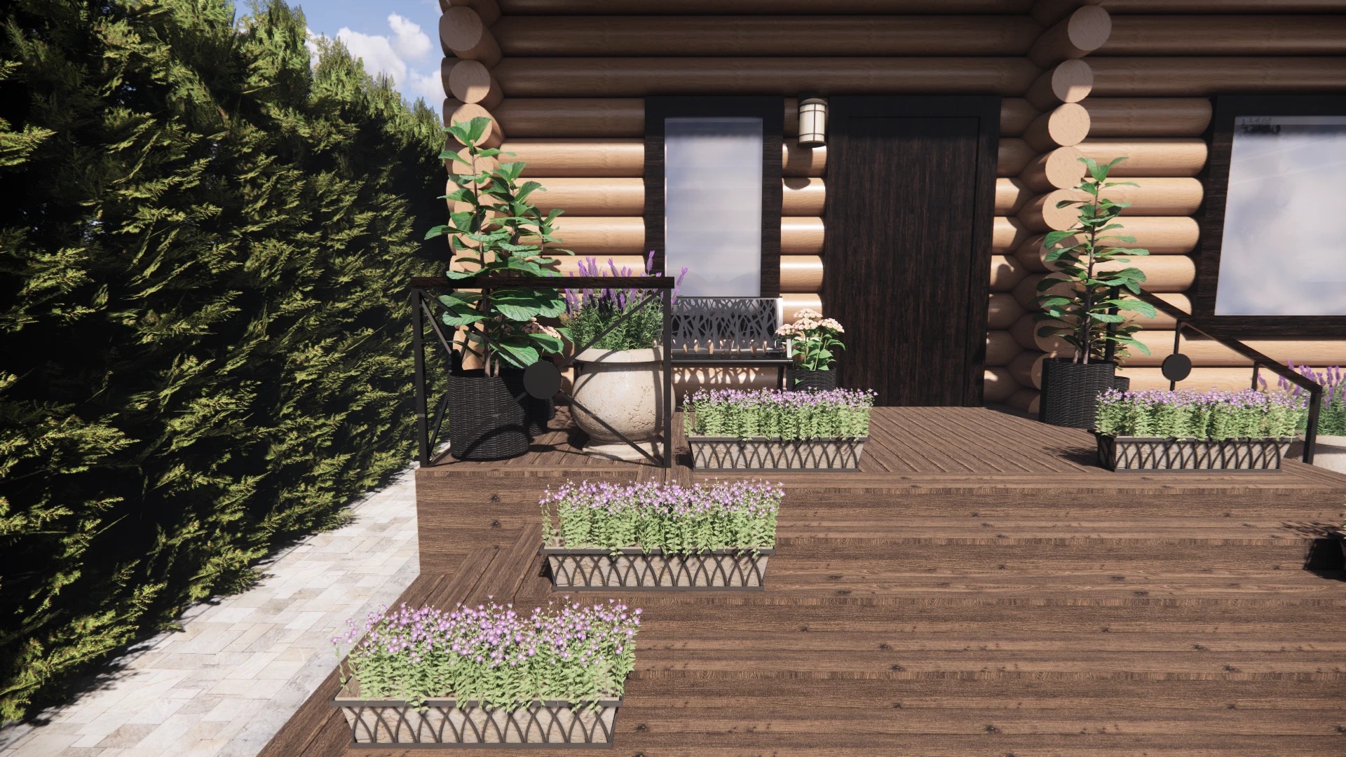 САД В КП "РУССКАЯ ДЕРЕВНЯ"