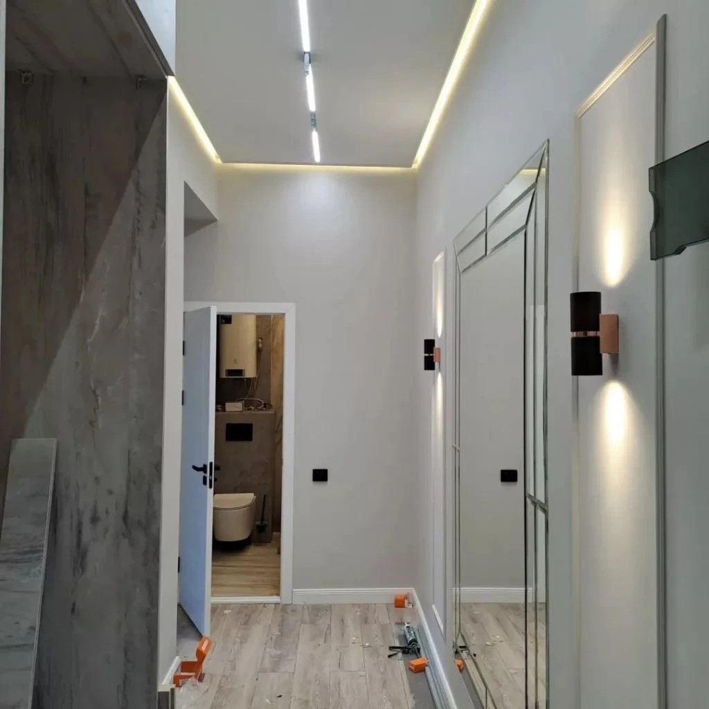 Фотоотчёт ремонта 2-к квартиры под ключ на Владимирской