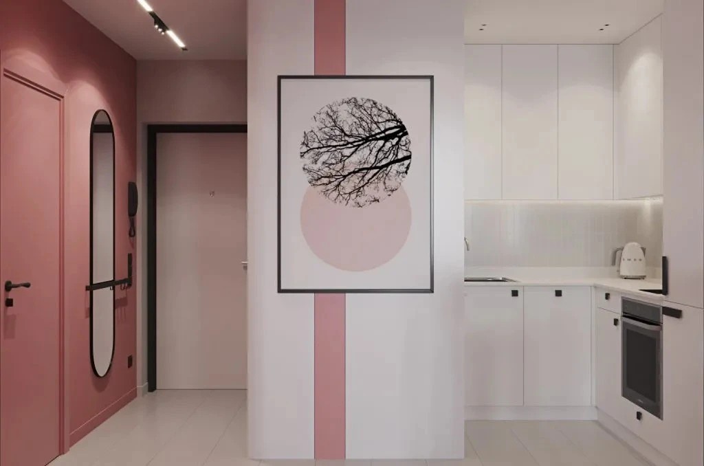 Дизайнерский ремонт 1-к квартиры на Парнасе