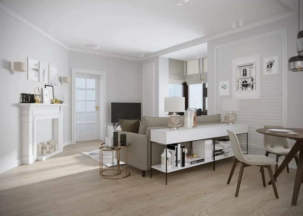 Дизайнерский ремонт евродвушки в Рыбацком