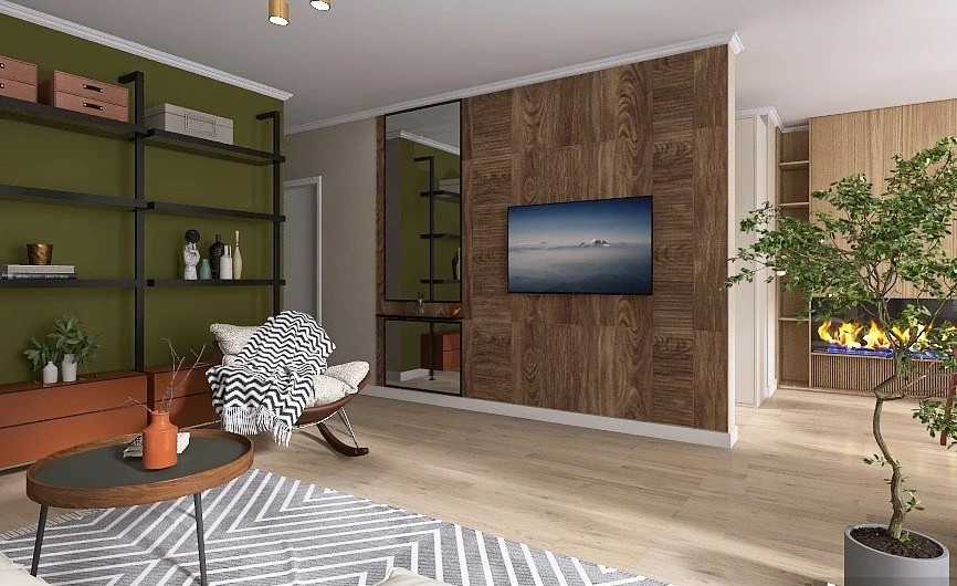 Гостиная и столовая (Петровский о.)