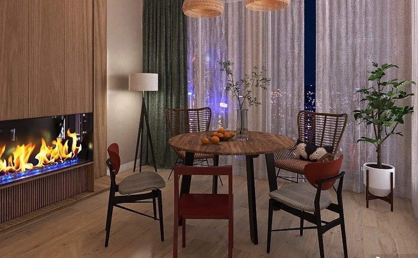 Гостиная и столовая (Петровский о.)