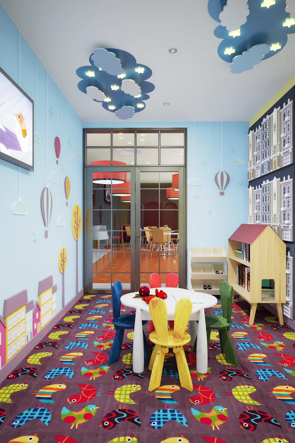 ДЕТСКАЯ КОМНАТА В РЕСТОРАНЕ МОСКВА-ПЕКИН