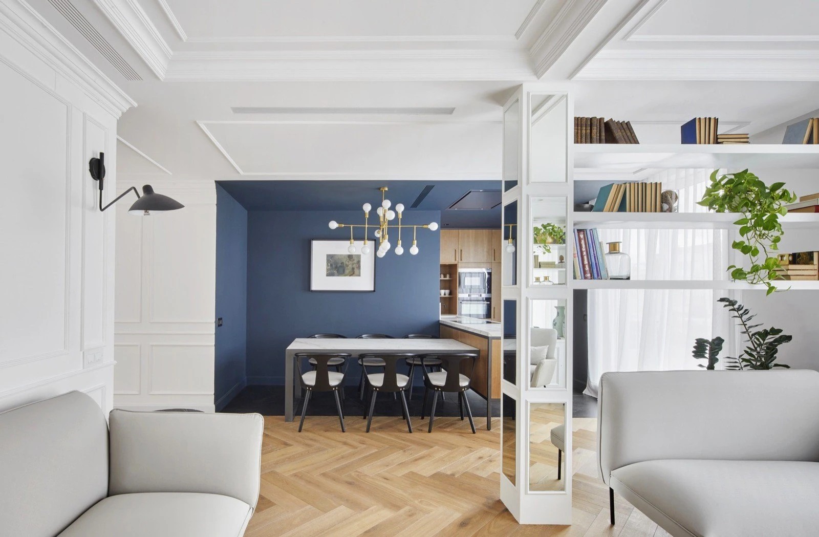 Квартира с неповторимой атмосферой элегантной роскоши