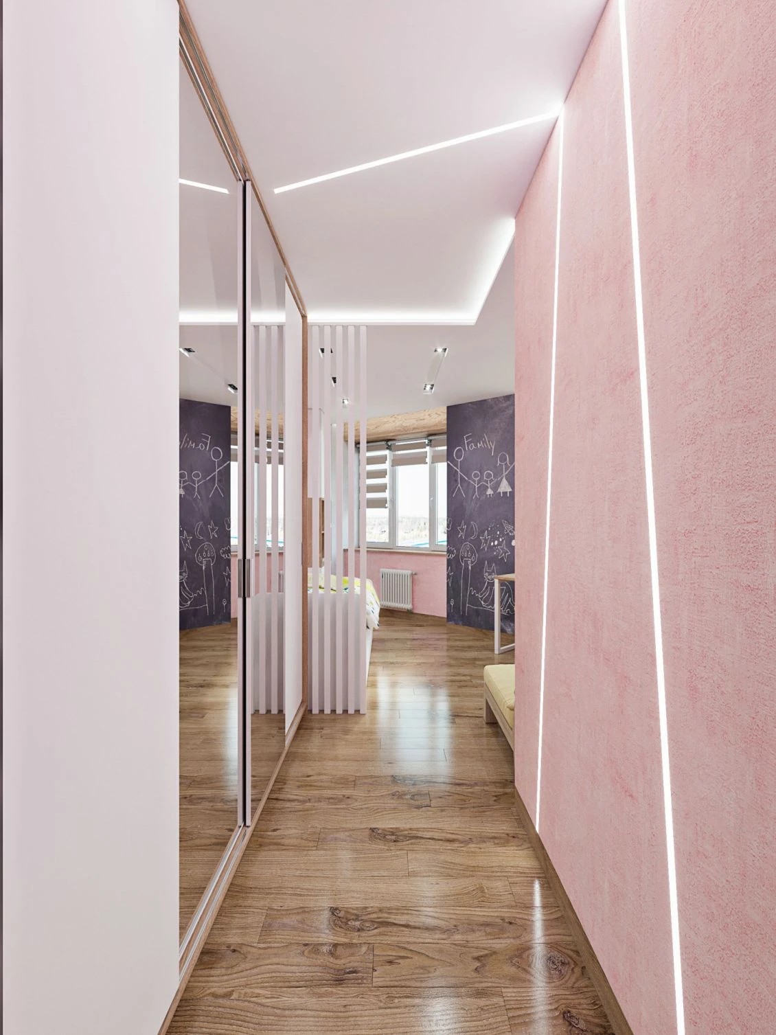 КВАРТИРА ДЛЯ СЕМЬИ УЧЁНЫХ, 160