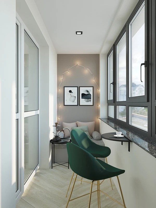 "Белое и золотое"Квартира в Калининграде