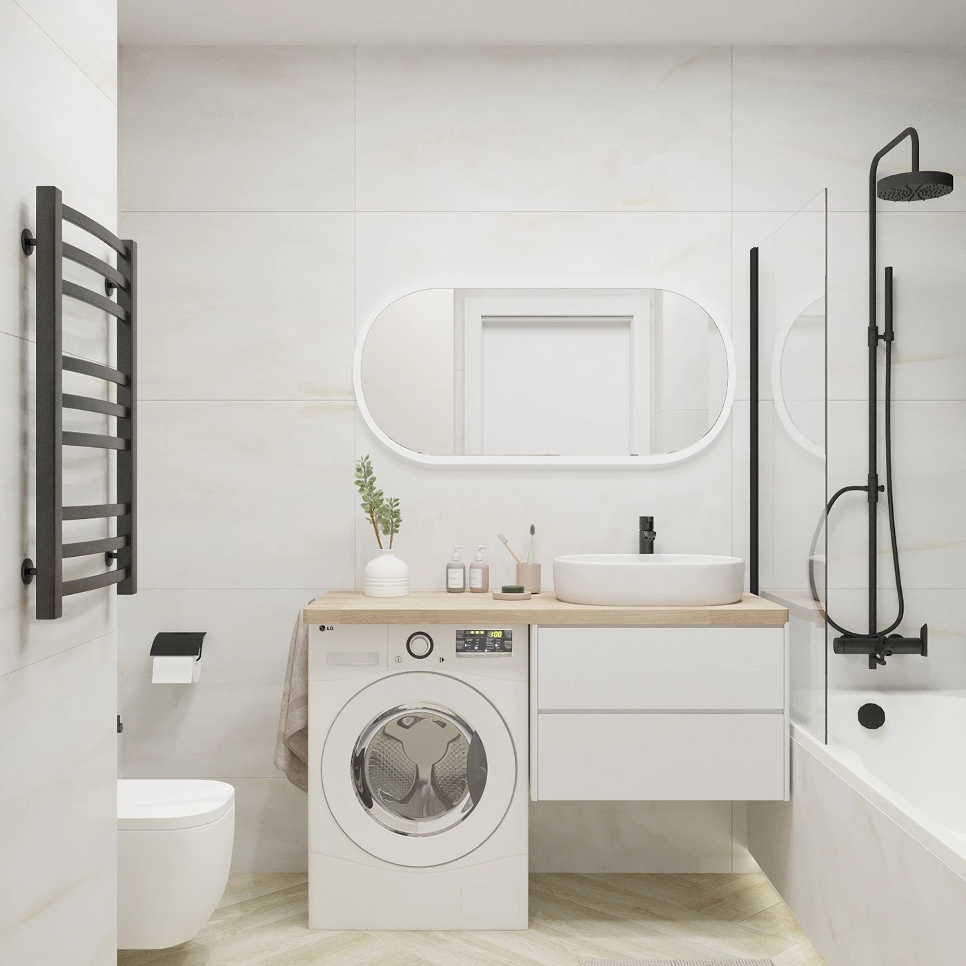 "Белое и золотое"Квартира в Калининграде