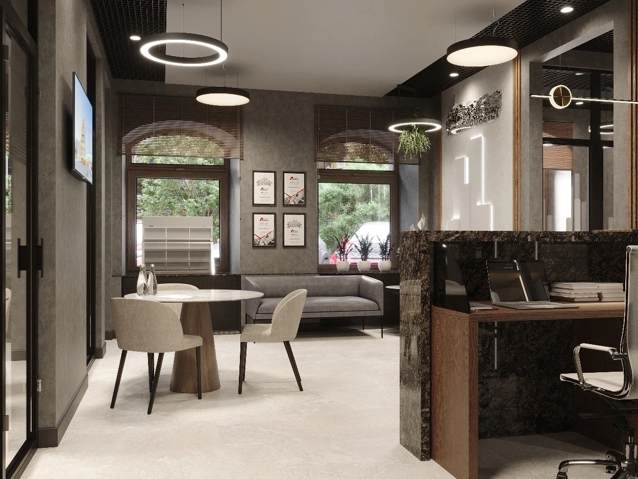 Офис - концепция интерьера