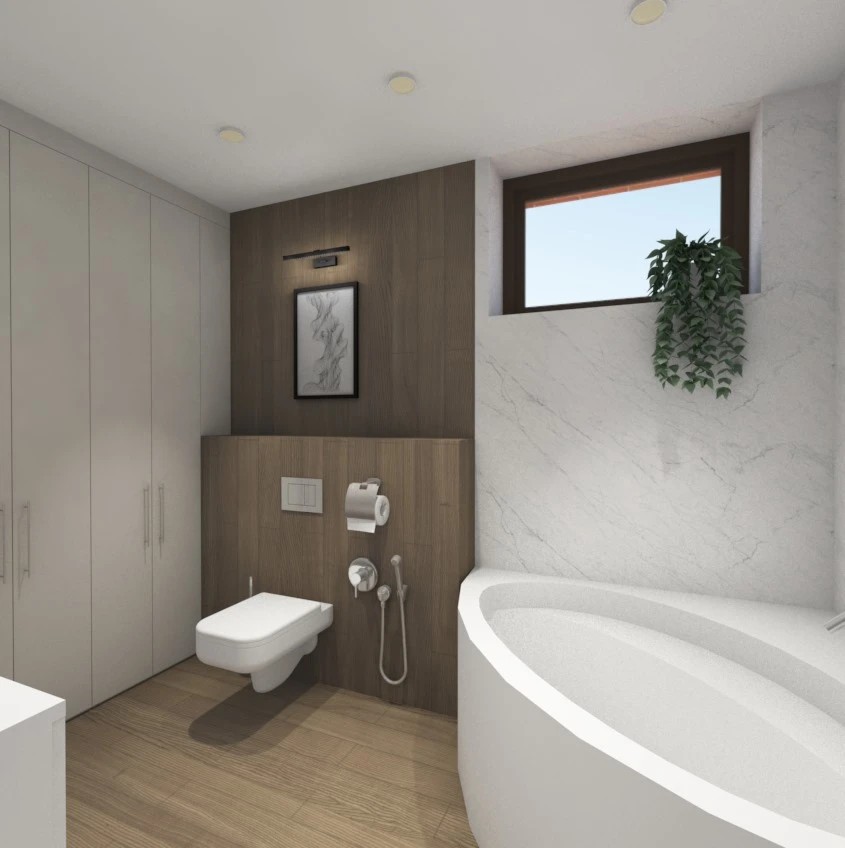 Проект двухэтажного дома в Петергофе