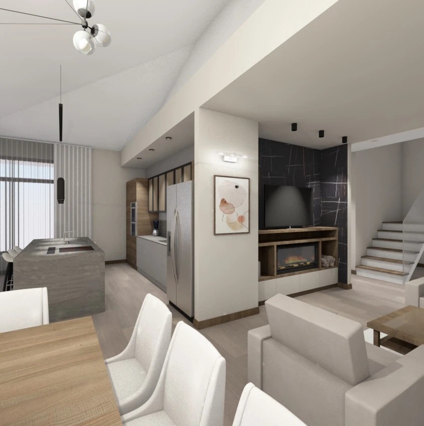 Проект двухэтажного дома в Петергофе