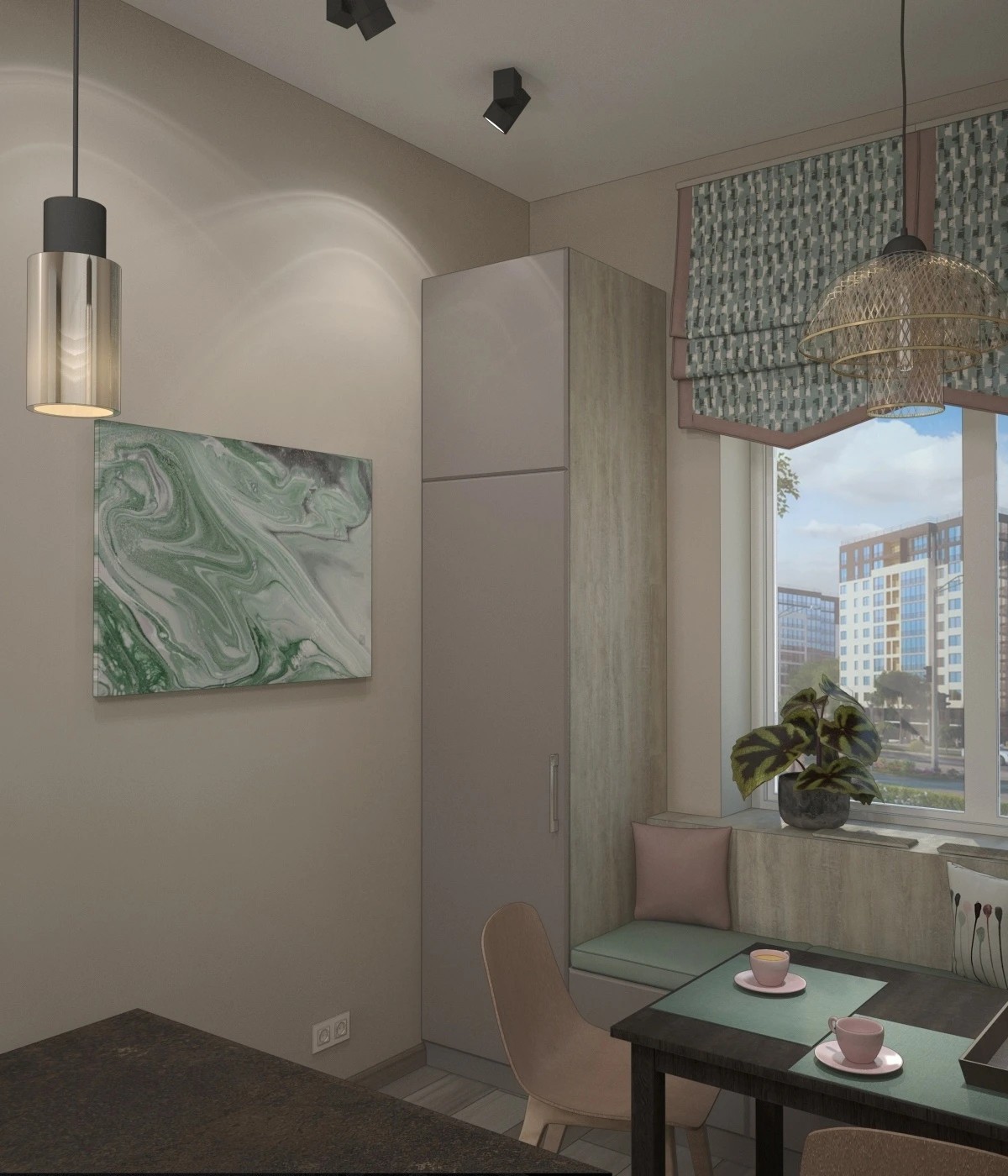 Дизайн-проект однокомнатной квартиры