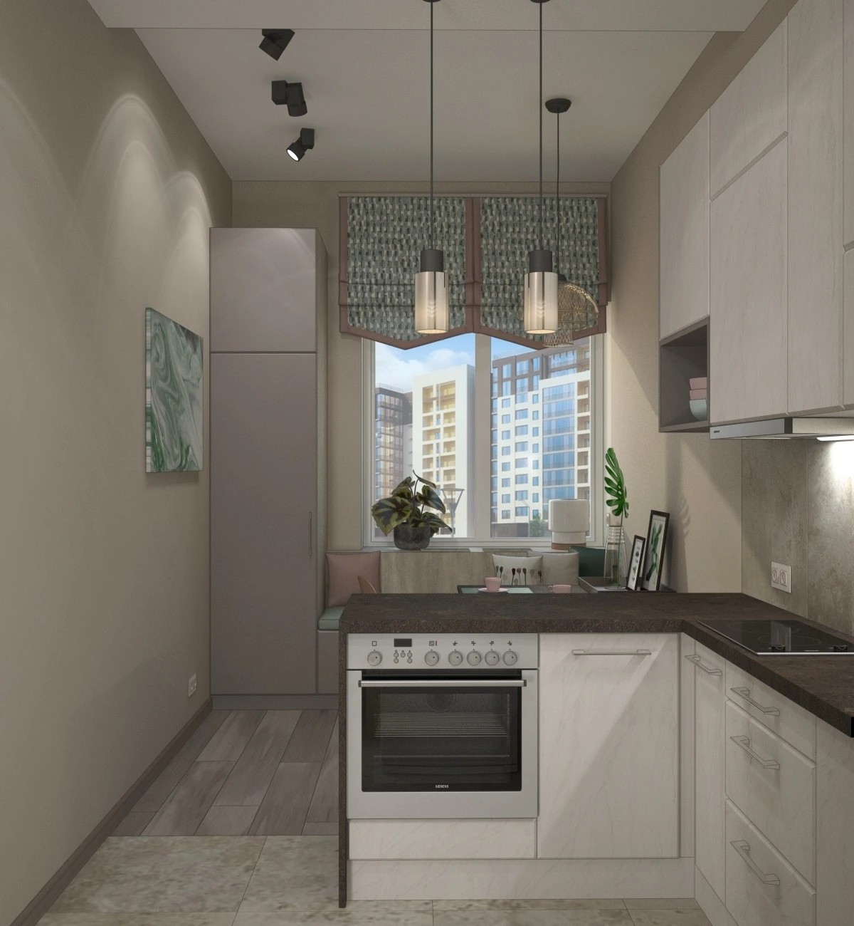 Дизайн-проект однокомнатной квартиры