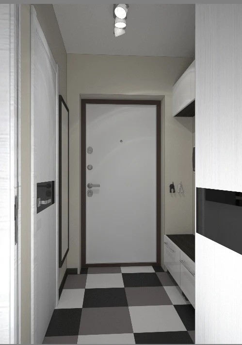 Дизайн-проект небольшой квартиры-студии