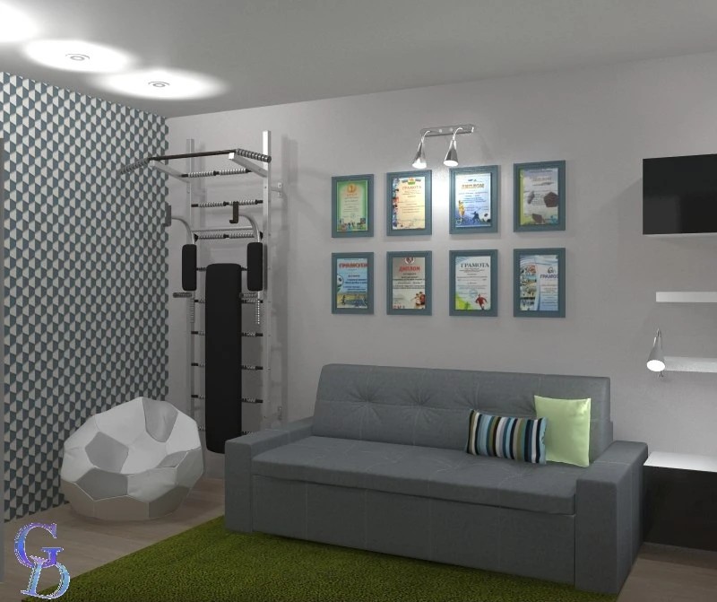 Двухкомнатная квартира для молодой семьи