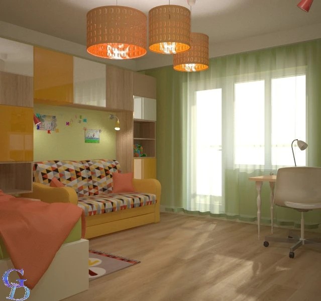 Проект - переделка трехкомнатной квартиры