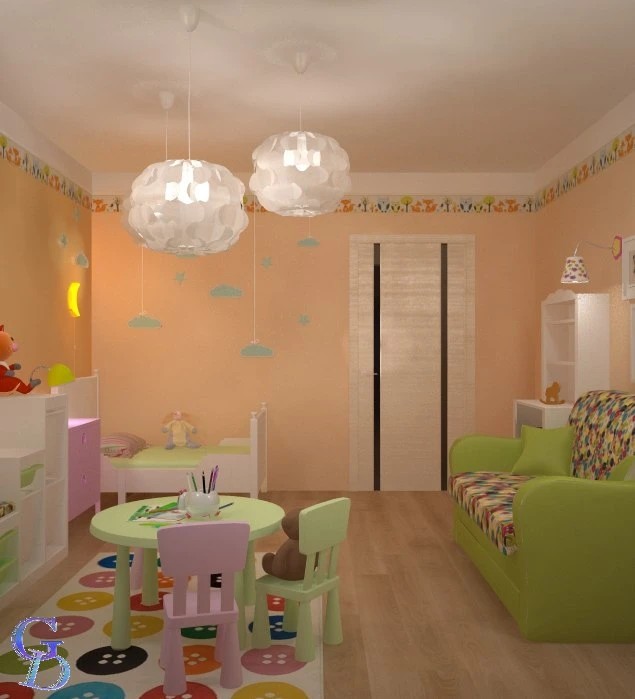 Проект - переделка трехкомнатной квартиры