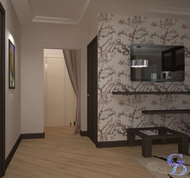 Проект - переделка трехкомнатной квартиры