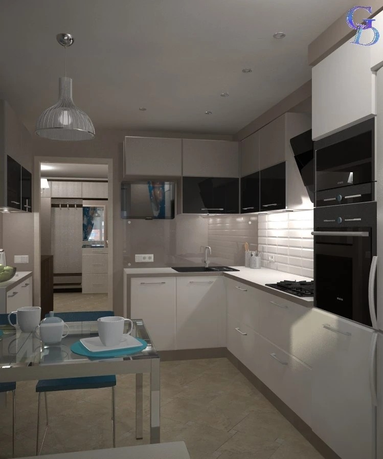 Проект двухкомнатной квартиры