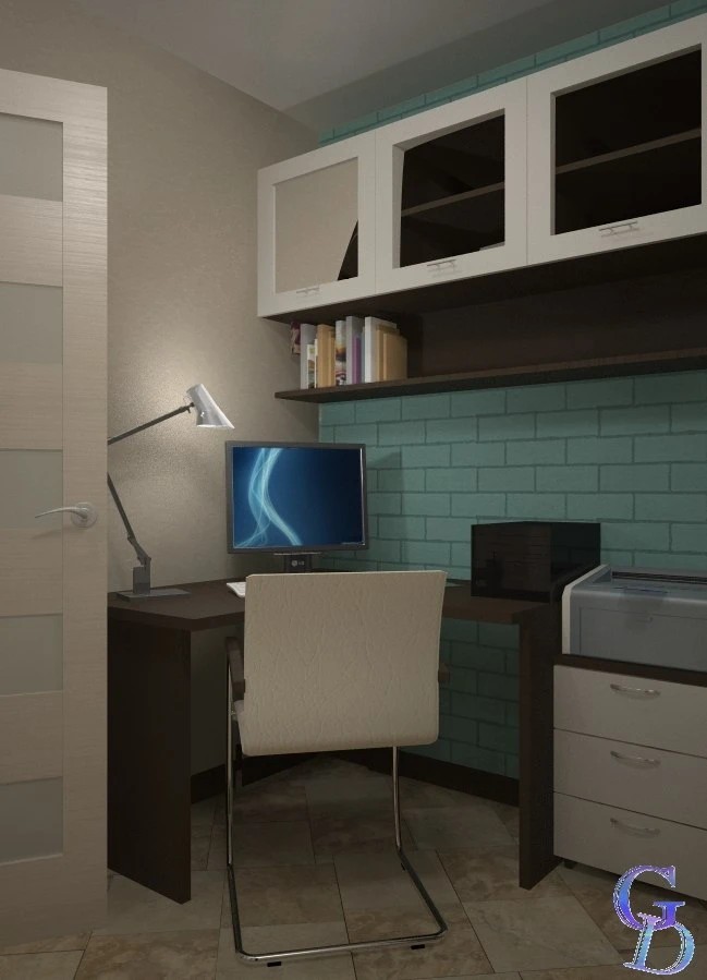 Проект двухкомнатной квартиры