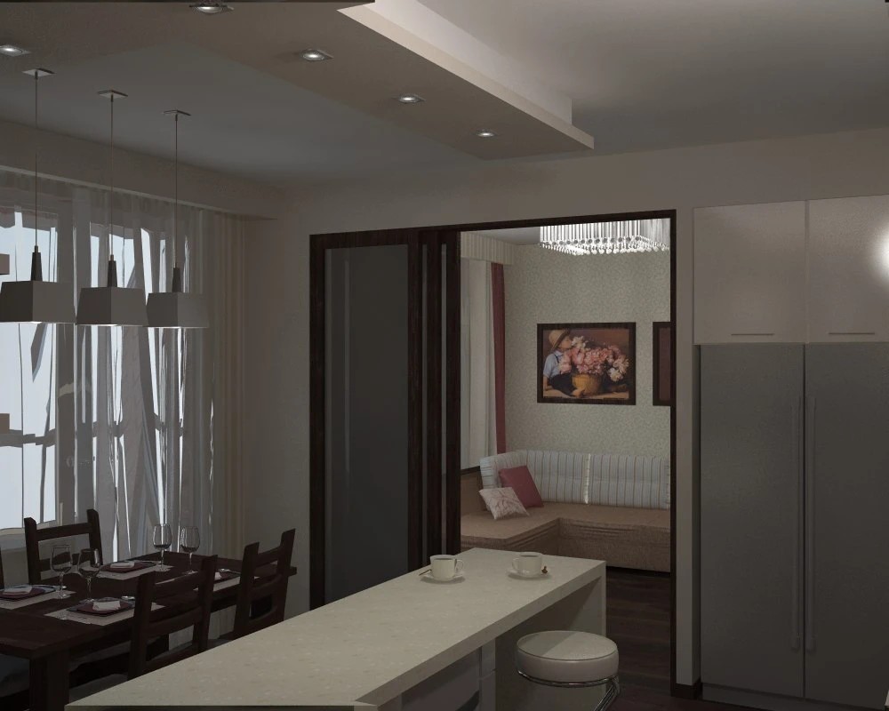 Пример полного дизайн-проекта (квартира на Петергофском шоссе)