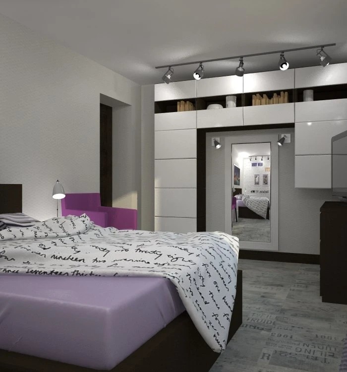 Экспресс-дизайн комнаты для девушки в стиле Нью-Йорк