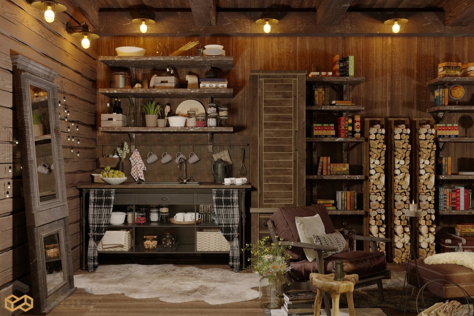 Загородный дом Шотландия