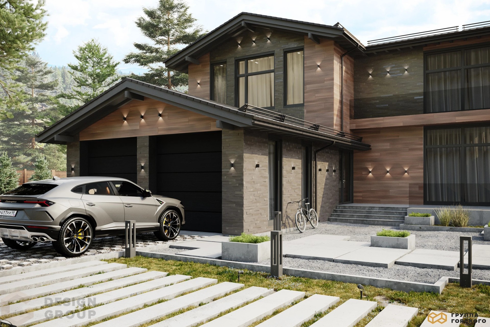 Загородный дом Порошкино