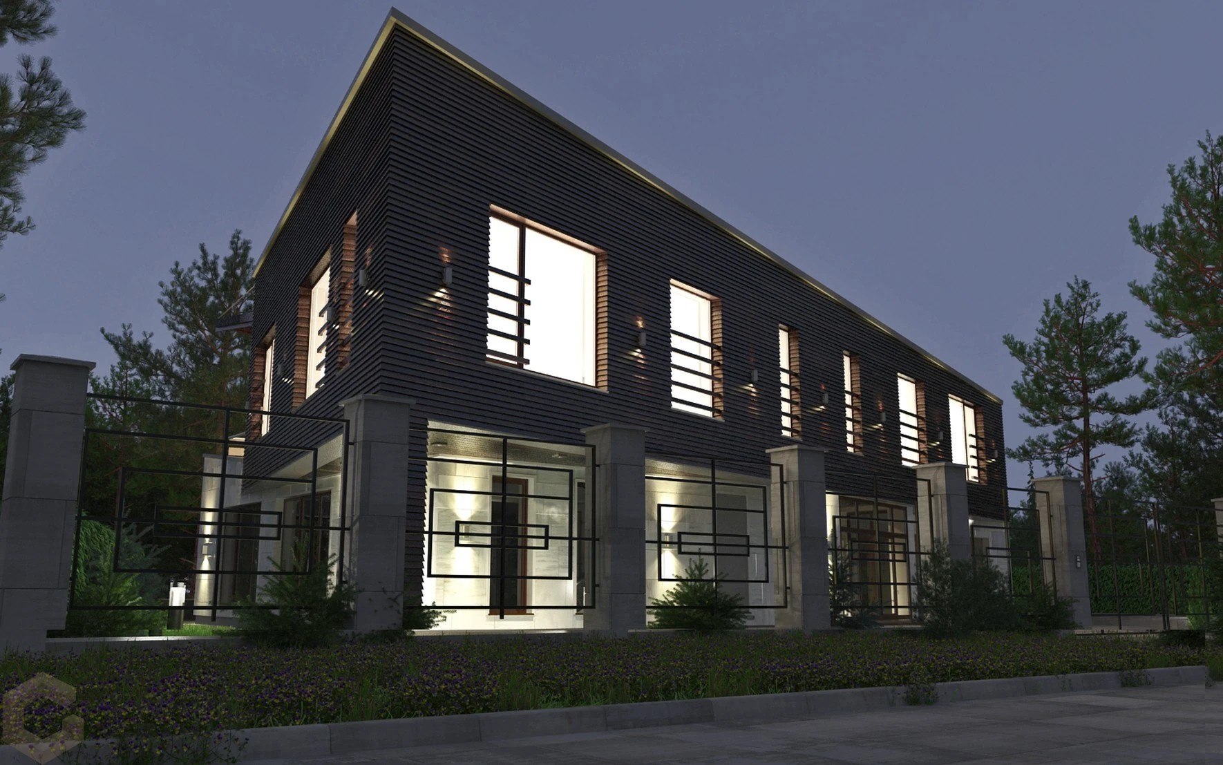 Загородный дом Янтарный бор