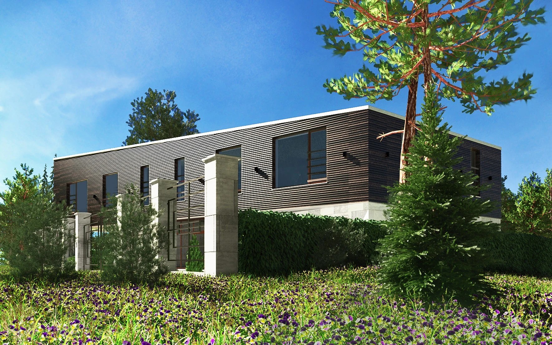 Загородный дом Янтарный бор