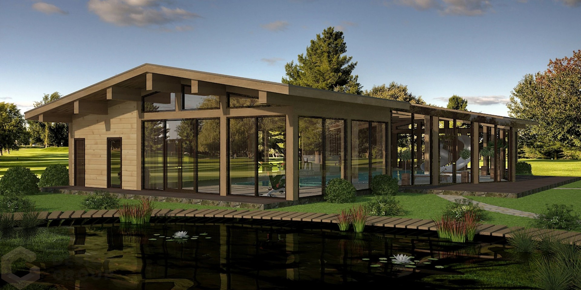 Загородный дом Осельки