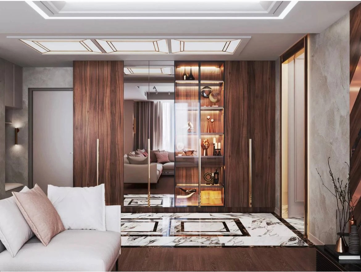 Проект трехкомнатной квартиры ЖК Riverside