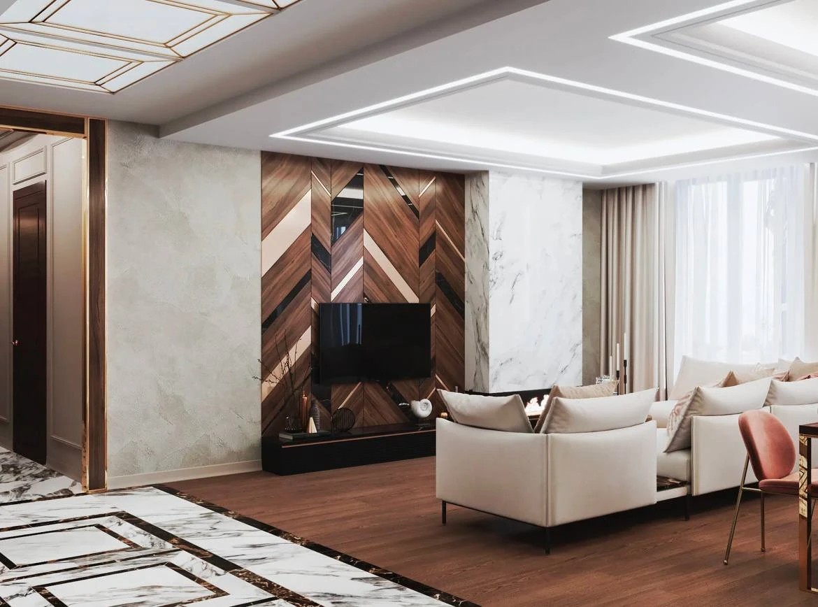 Проект трехкомнатной квартиры ЖК Riverside