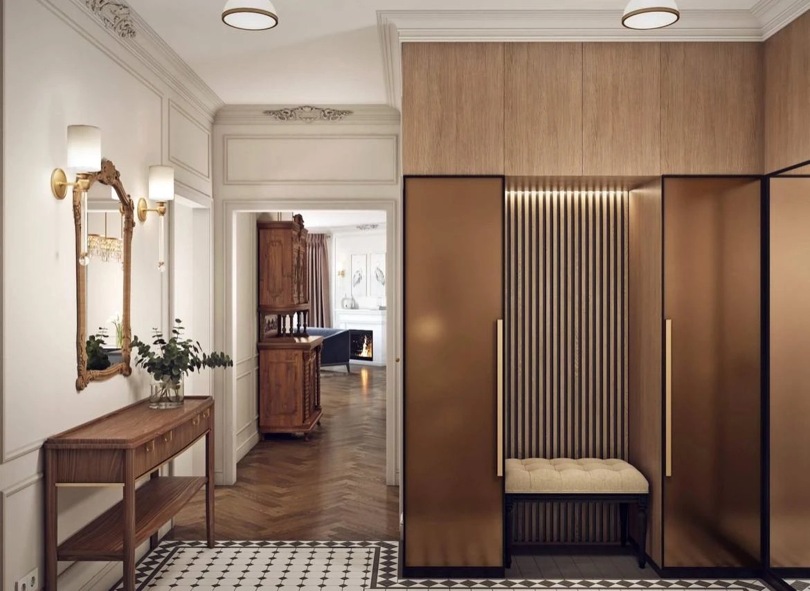 Проект четырехкомнатной квартиры на Крестовском острове