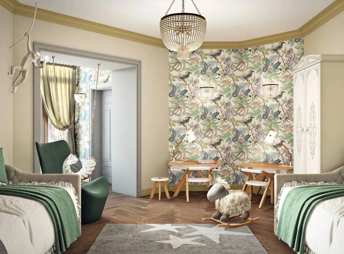 Проект четырехкомнатной квартиры на Крестовском острове