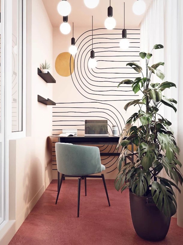 Проект однокомнатной квартиры ЖК Life-Лесная