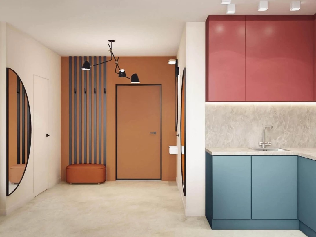 Проект однокомнатной квартиры ЖК Life-Лесная