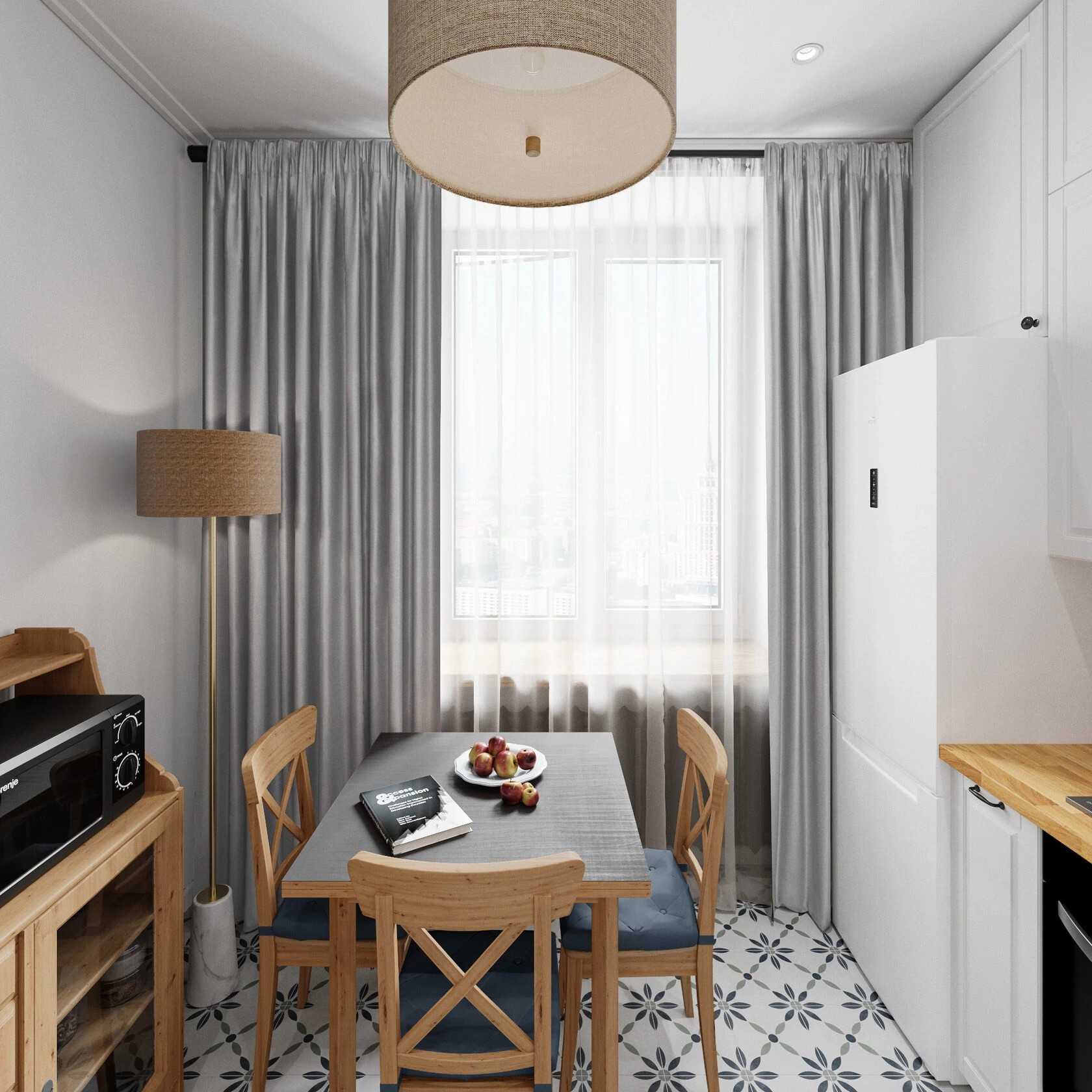 1-комнатная квартира 55 м2