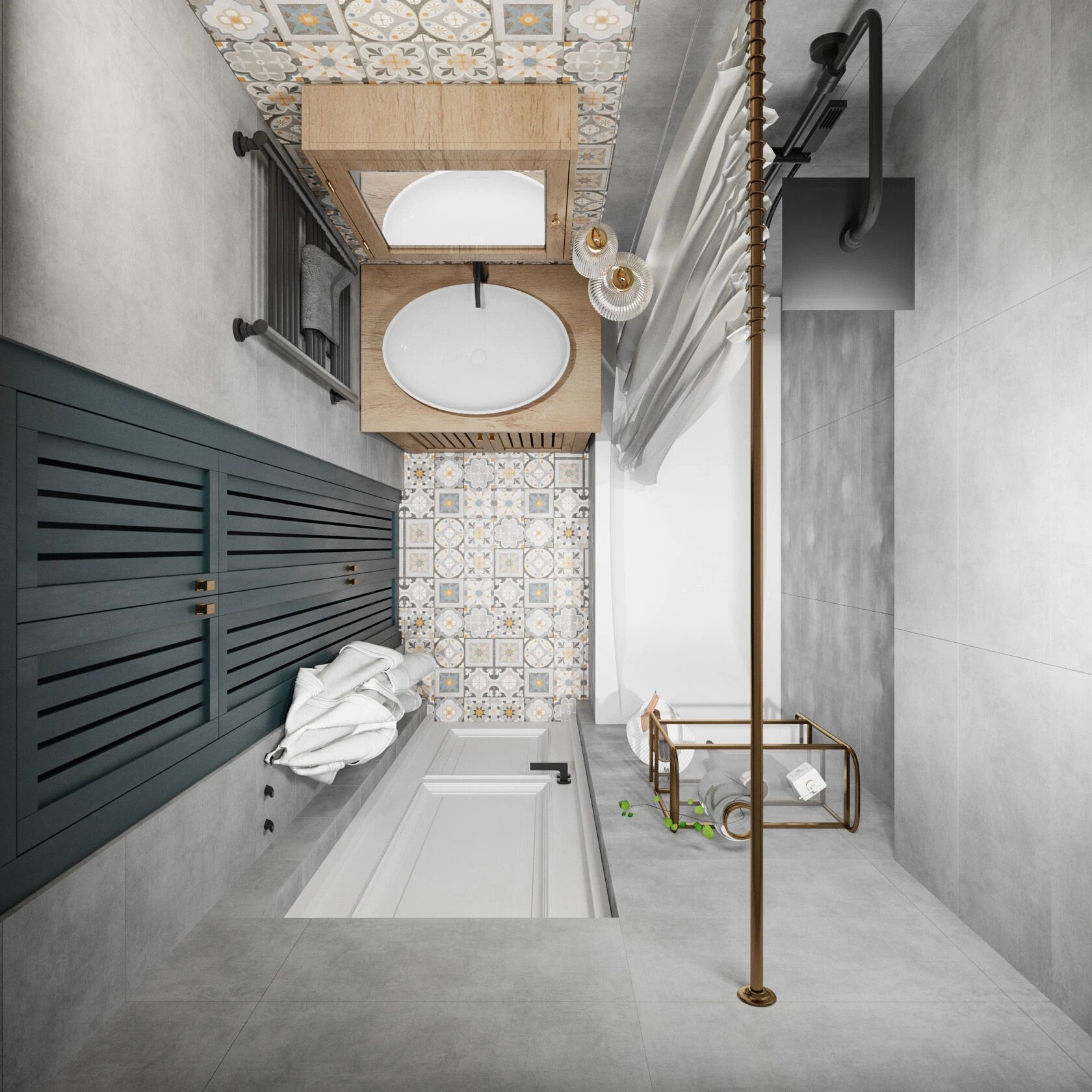 1-комнатная квартира 55 м2