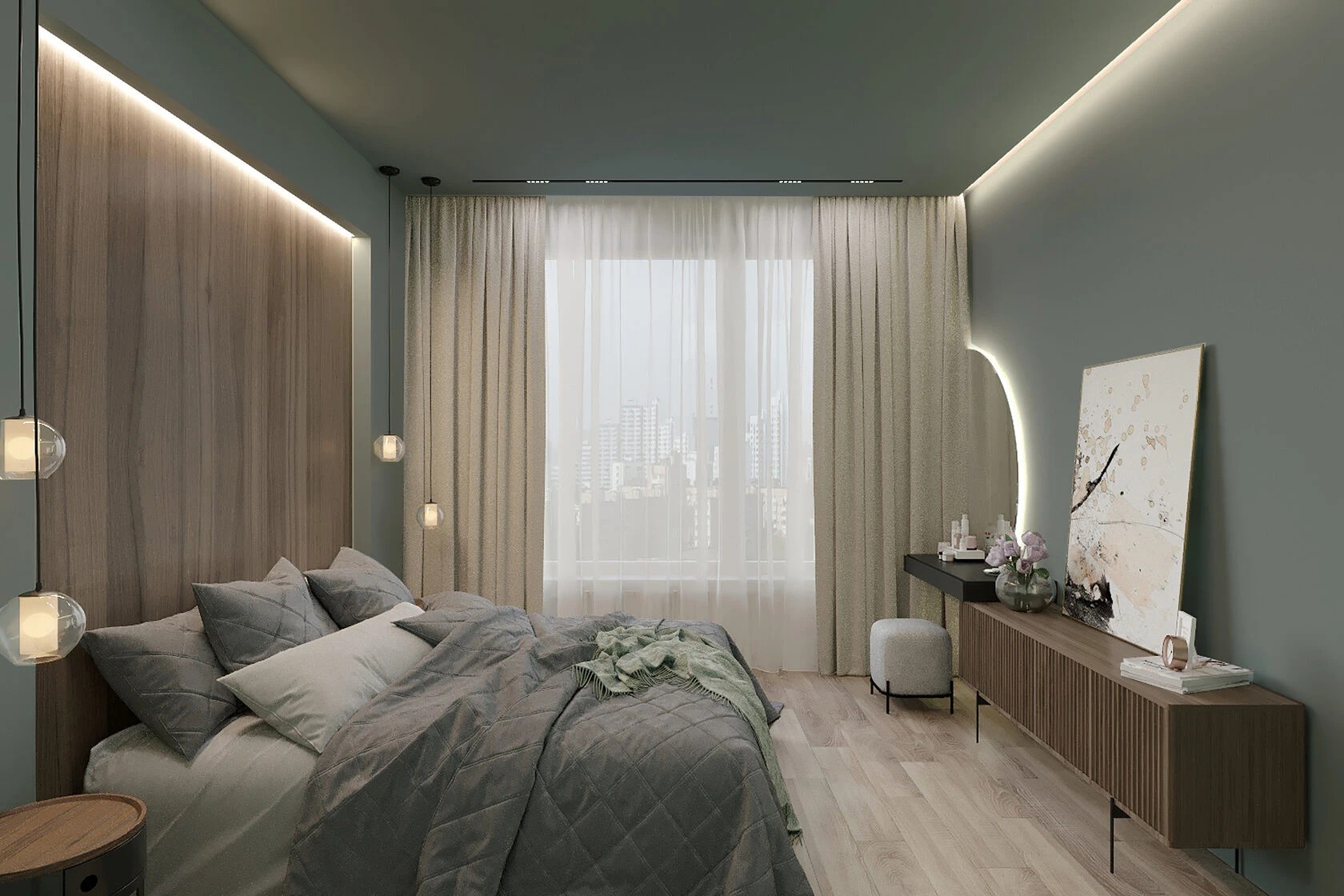 3-комнатная квартира 91 м2