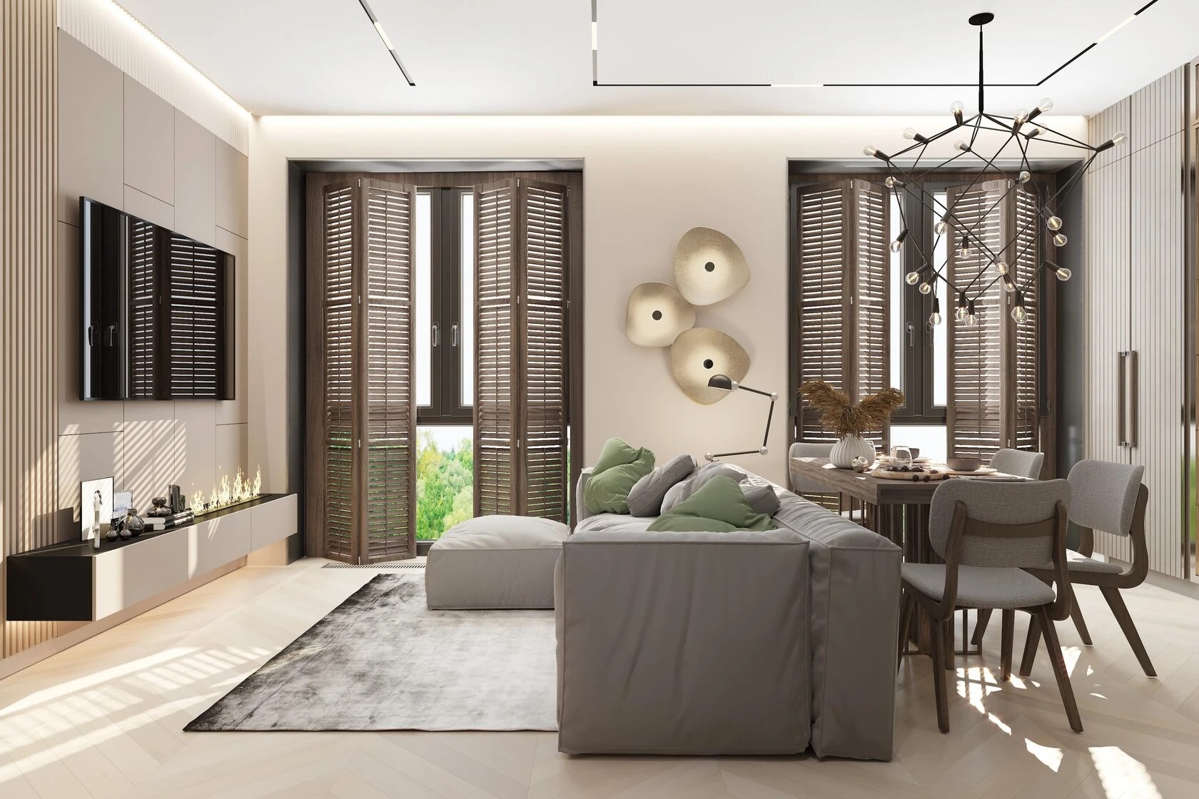 2-комнатная квартира 52 м2