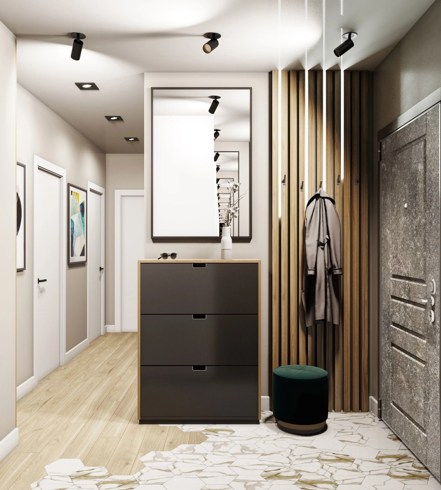 2-комнатная квартира 55 м2