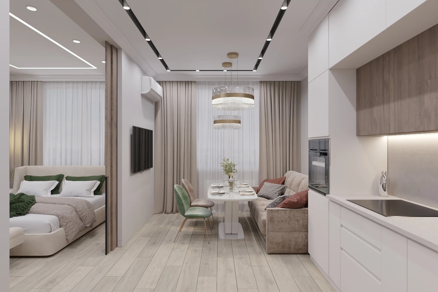 2-комнатная квартира 65 м2