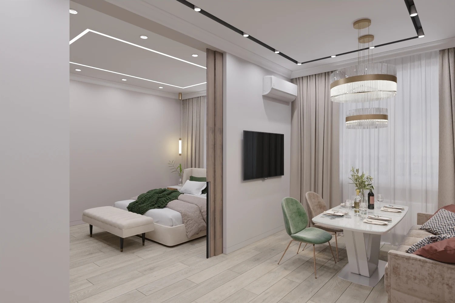 2-комнатная квартира 65 м2