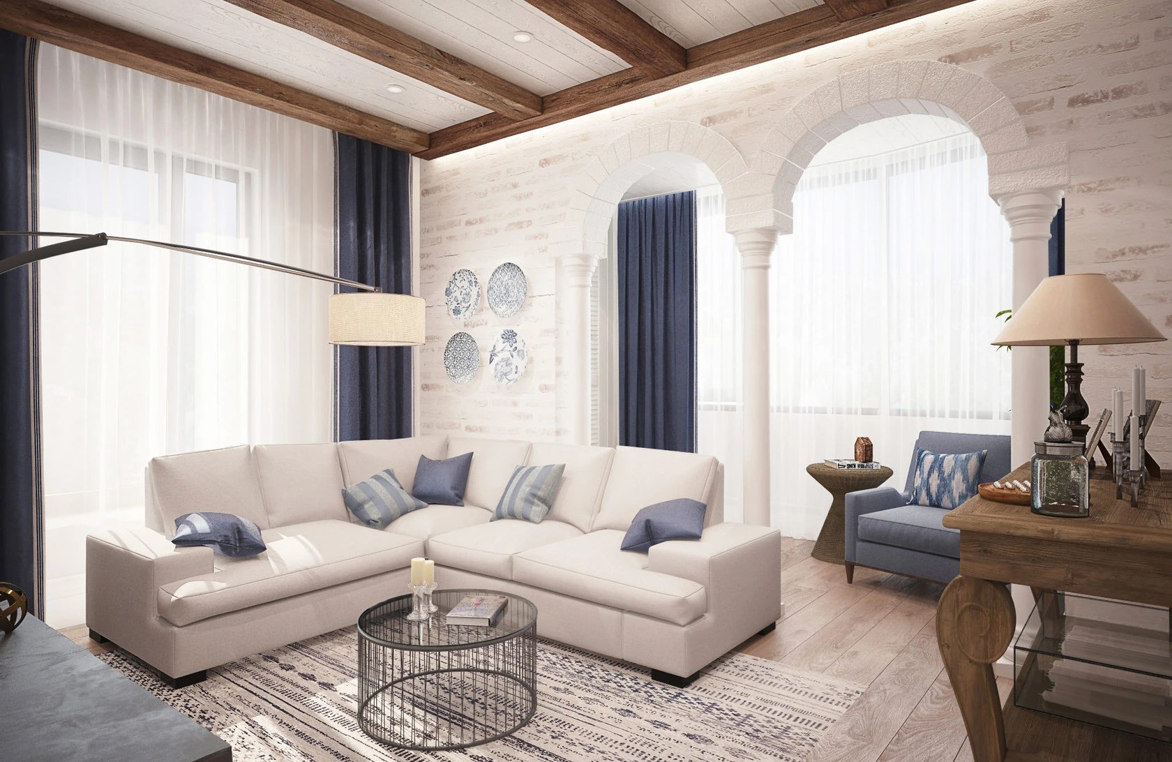 Частный дом с пристройкой