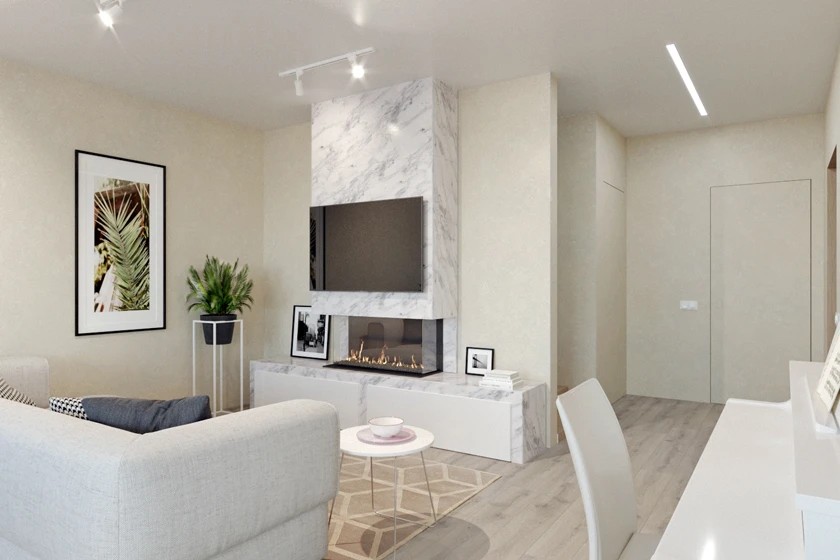 Общие зоны квартир и загородных домов: гостиные, кухни, столовые