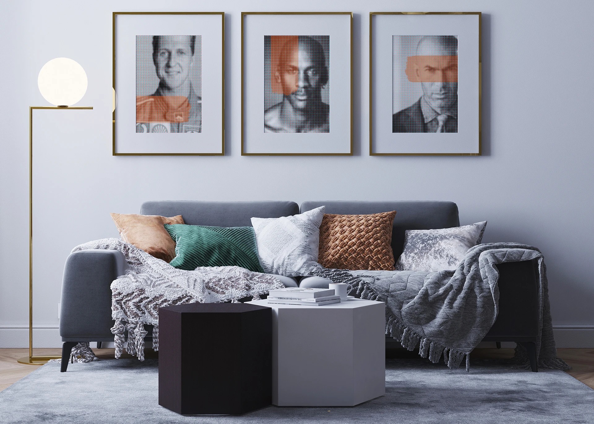 Квартира с камином