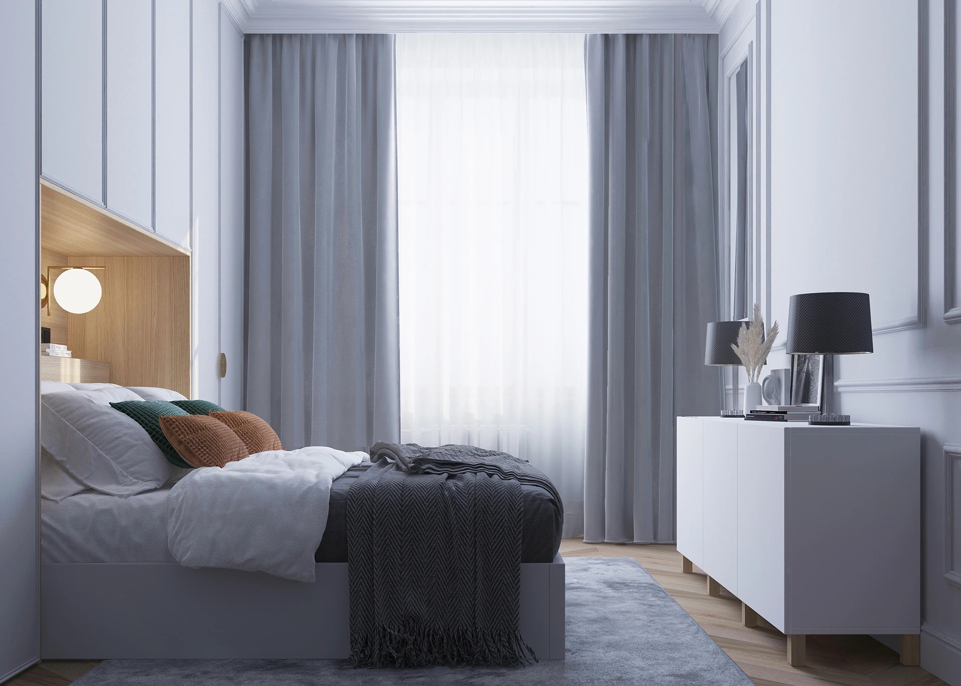 Квартира с камином