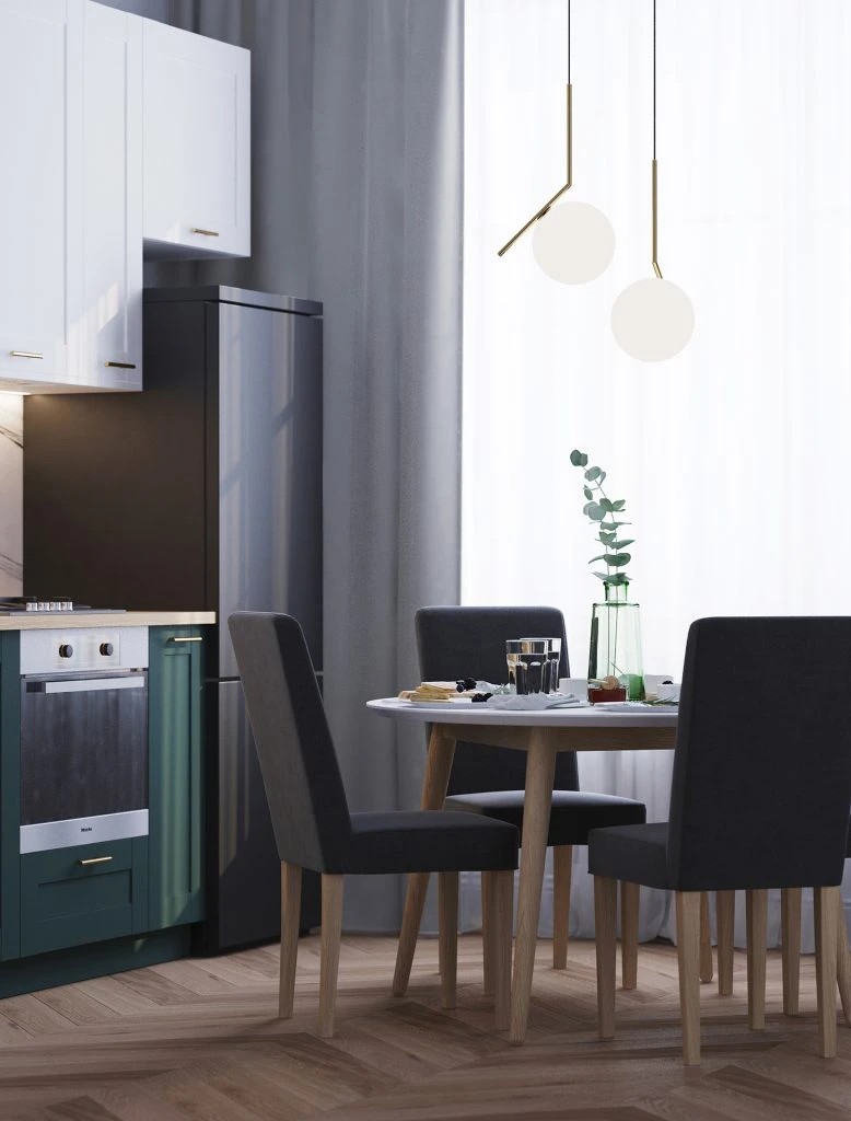 Квартира с камином