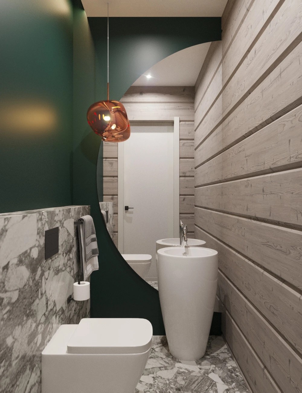 ЗАГОРОДНЫЙ ДОМ из клеёного бруса