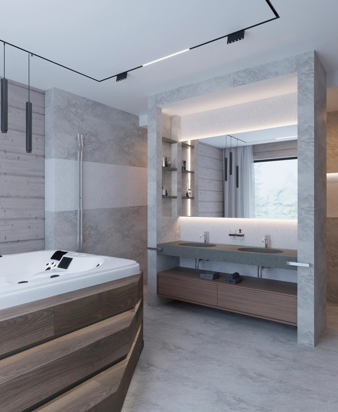 ЗАГОРОДНЫЙ ДОМ из клеёного бруса